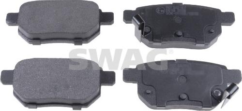 Swag 33 10 7323 - Kit de plaquettes de frein, frein à disque cwaw.fr