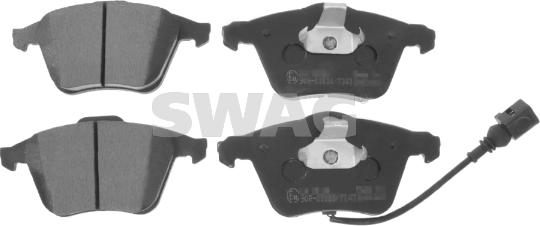 Swag 32 91 6796 - Kit de plaquettes de frein, frein à disque cwaw.fr