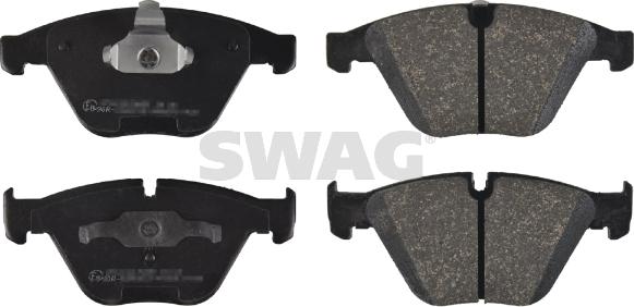 Swag 20 91 6433 - Kit de plaquettes de frein, frein à disque cwaw.fr