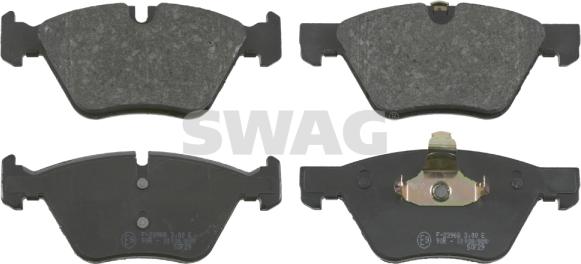 Swag 20 91 6503 - Kit de plaquettes de frein, frein à disque cwaw.fr