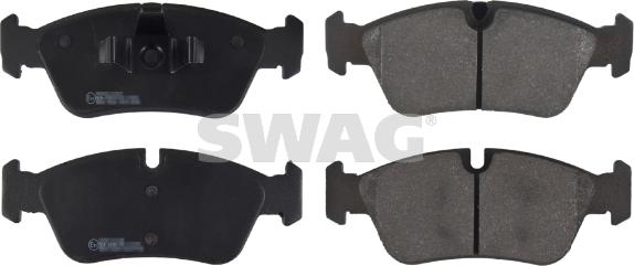 Swag 20 91 6531 - Kit de plaquettes de frein, frein à disque cwaw.fr