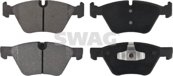 Swag 20 91 6670 - Kit de plaquettes de frein, frein à disque cwaw.fr