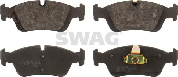 Swag 20 91 6343 - Kit de plaquettes de frein, frein à disque cwaw.fr