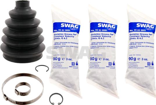 Swag 20 92 9250 - Joint-soufflet, arbre de commande cwaw.fr