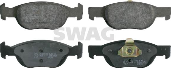 Swag 70 91 6093 - Kit de plaquettes de frein, frein à disque cwaw.fr