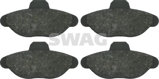 Swag 70 91 6082 - Kit de plaquettes de frein, frein à disque cwaw.fr