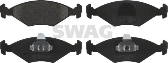 Swag 70 91 6855 - Kit de plaquettes de frein, frein à disque cwaw.fr