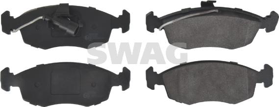 Swag 70 91 6390 - Kit de plaquettes de frein, frein à disque cwaw.fr