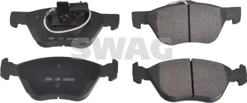 Swag 70916244 - Kit de plaquettes de frein, frein à disque cwaw.fr