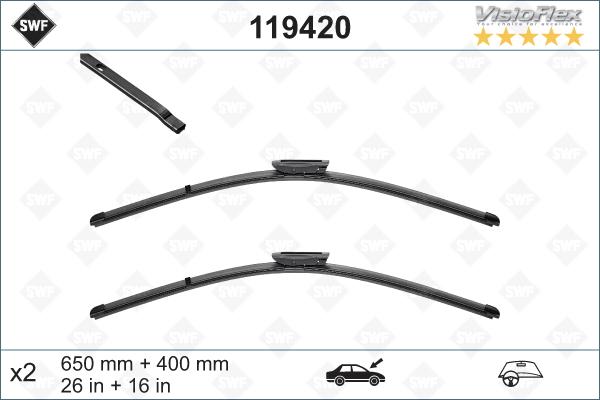 SWF 119420 - Balai d'essuie-glace cwaw.fr