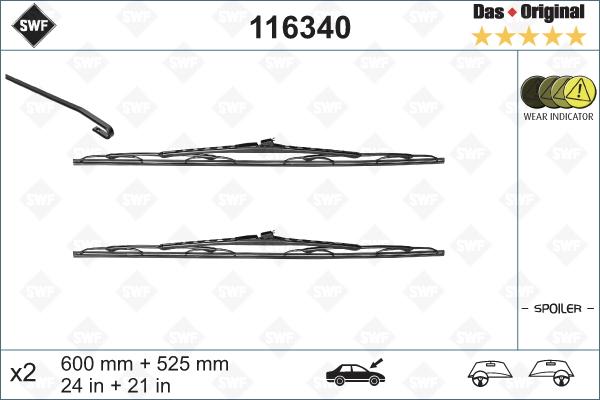 SWF 116340 - Balai d'essuie-glace cwaw.fr