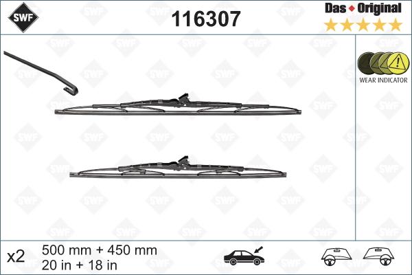 SWF 116307 - Balai d'essuie-glace cwaw.fr