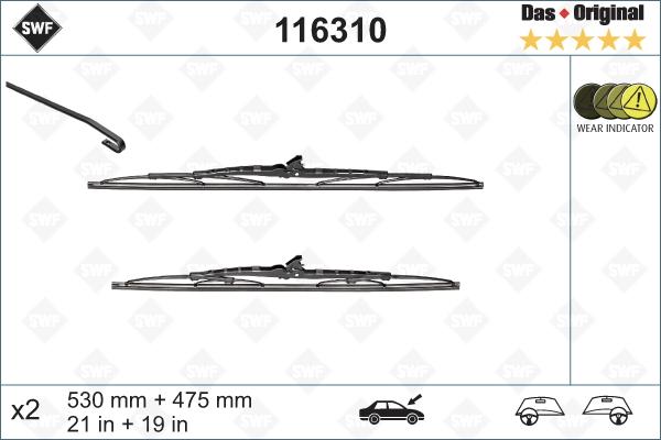 SWF 116310 - Balai d'essuie-glace cwaw.fr