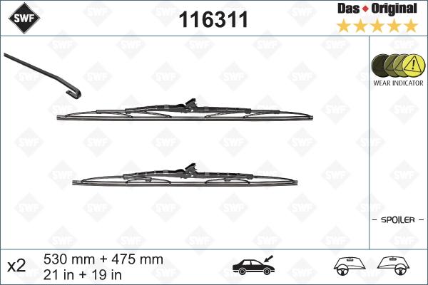 SWF 116311 - Balai d'essuie-glace cwaw.fr