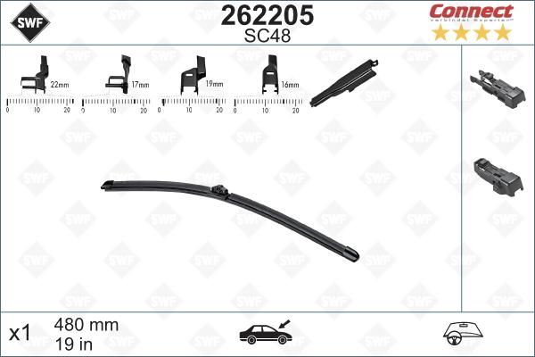 SWF 262205 - Balai d'essuie-glace cwaw.fr