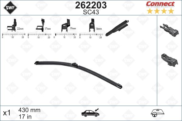 SWF 262203 - Balai d'essuie-glace cwaw.fr