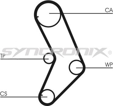 SYNCRONIX SY110999 - Kit de distribution cwaw.fr