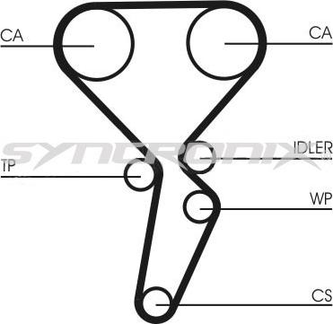 SYNCRONIX SY110941 - Kit de distribution cwaw.fr