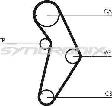 SYNCRONIX SY110927 - Kit de distribution cwaw.fr