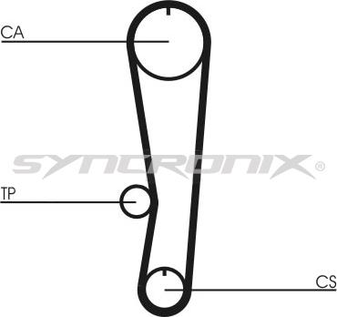 SYNCRONIX SY110568 - Kit de distribution cwaw.fr