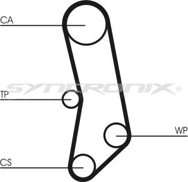 SYNCRONIX SY110503 - Kit de distribution cwaw.fr