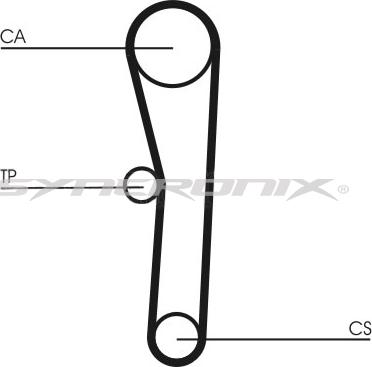 SYNCRONIX SY110536 - Kit de distribution cwaw.fr