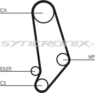 SYNCRONIX SY110660 - Kit de distribution cwaw.fr