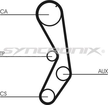 SYNCRONIX SY110605 - Kit de distribution cwaw.fr