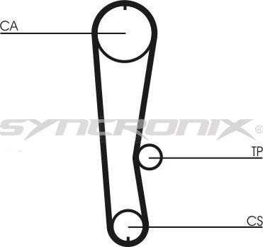 SYNCRONIX SY310680 - Kit de distribution cwaw.fr