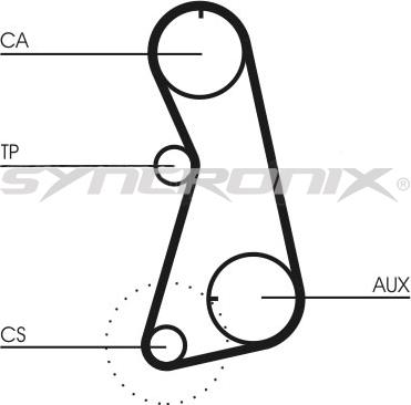 SYNCRONIX SY110630 - Kit de distribution cwaw.fr