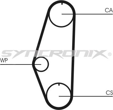 SYNCRONIX SY0629N - Courroie de distribution cwaw.fr