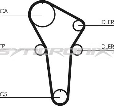 SYNCRONIX SY110899 - Kit de distribution cwaw.fr