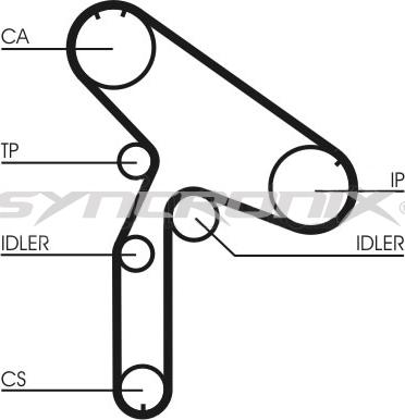 SYNCRONIX SY110853 - Kit de distribution cwaw.fr