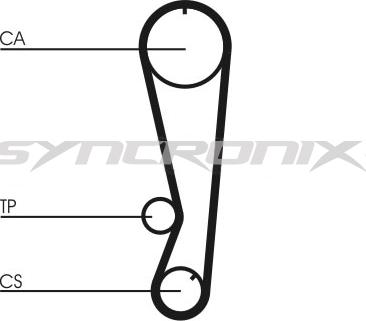 SYNCRONIX SY110827 - Kit de distribution cwaw.fr