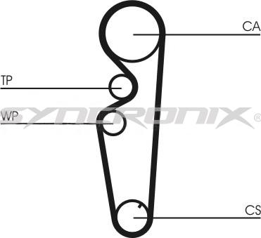 SYNCRONIX SY110878 - Kit de distribution cwaw.fr