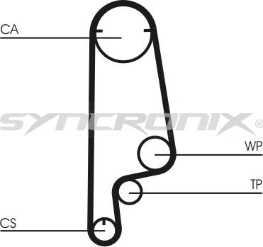 SYNCRONIX SY110799 - Kit de distribution cwaw.fr