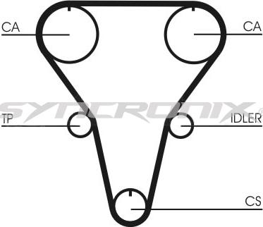 SYNCRONIX SY110769 - Kit de distribution cwaw.fr