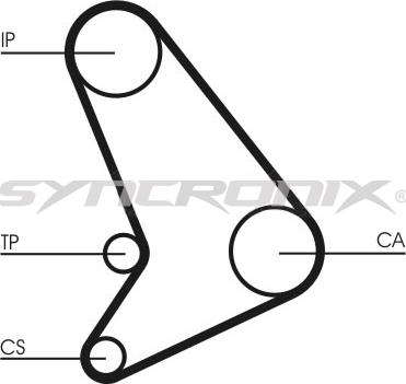 SYNCRONIX SY2101054 - Kit de distribution cwaw.fr