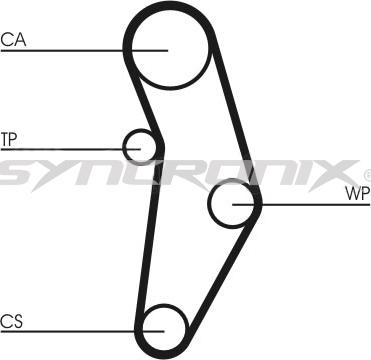 SYNCRONIX SY1101049 - Kit de distribution cwaw.fr