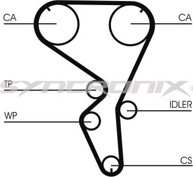 SYNCRONIX SY1101101 - Kit de distribution cwaw.fr