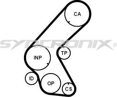 SYNCRONIX SY1101178 - Kit de distribution cwaw.fr