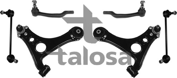 Talosa 49-04432 - Jeu de bras, suspension de roue cwaw.fr