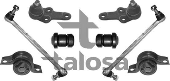 Talosa 49-04286 - Jeu de bras, suspension de roue cwaw.fr