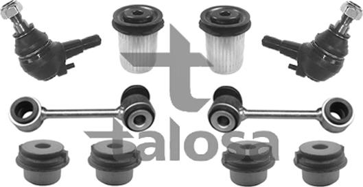 Talosa 49-04287 - Jeu de bras, suspension de roue cwaw.fr