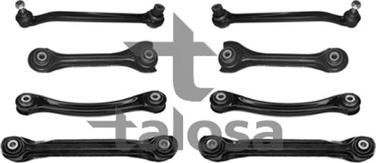 Talosa 49-03691 - Jeu de bras, suspension de roue cwaw.fr