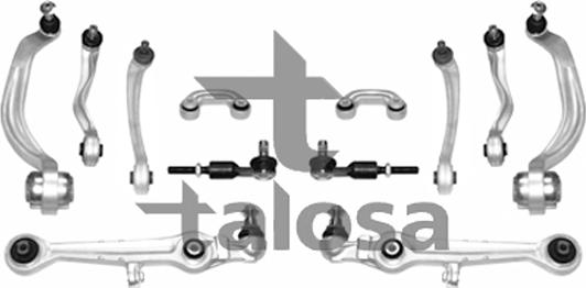 Talosa 49-03668-M - Jeu de bras, suspension de roue cwaw.fr