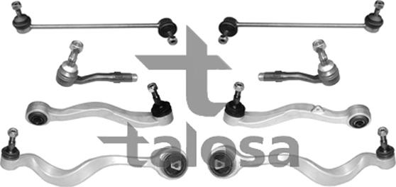 Talosa 49-03681 - Jeu de bras, suspension de roue cwaw.fr