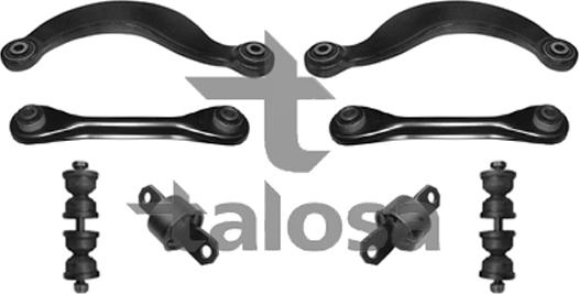 Talosa 49-03687 - Jeu de bras, suspension de roue cwaw.fr