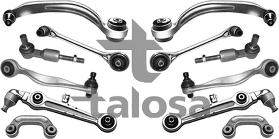 Talosa 49-03676 - Jeu de bras, suspension de roue cwaw.fr