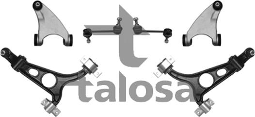 Talosa 49-03702 - Jeu de bras, suspension de roue cwaw.fr